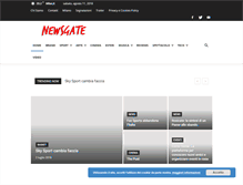 Tablet Screenshot of newsgate.it